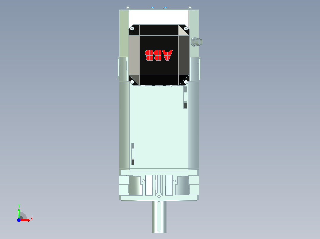ABB M3EB 132D 4 - 3GEB132744-HDA前视图