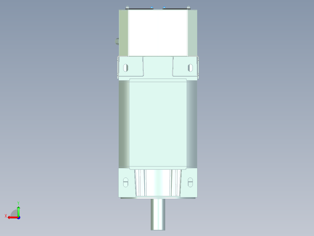 ABB M3EB 132D 4 - 3GEB132744-HDA后视图