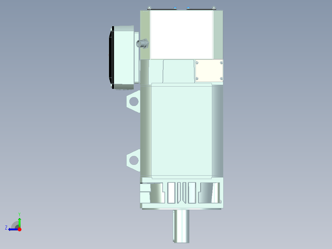 ABB M3EB 132D 4 - 3GEB132744-HDA右视图