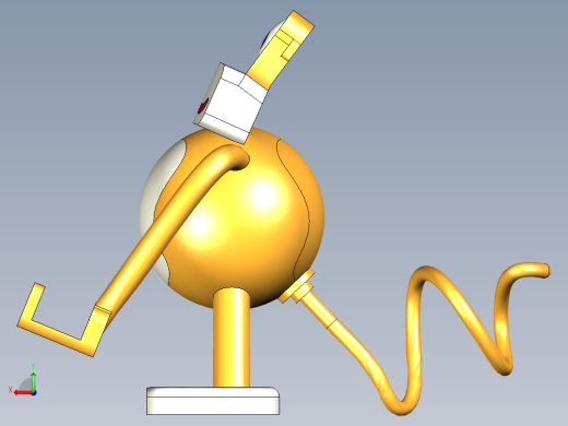 B2005114-可爱猴子手机支架后视缩略图