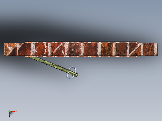 消防门防火门3D数模图纸+Solidworks设计俯视缩略图