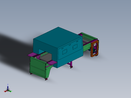 隧道烘箱链条输送机