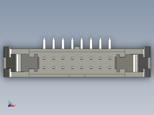 IDC 16P遥控连接器前视缩略图