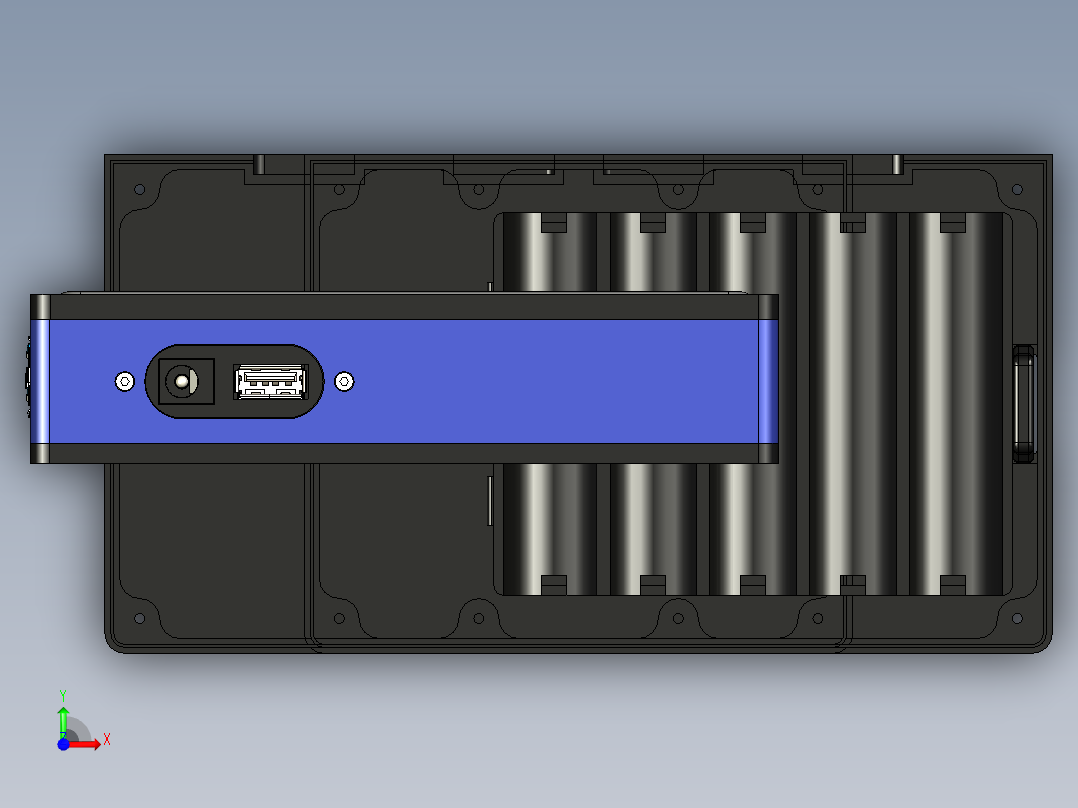 y4rh树莓派4手持式14前视图