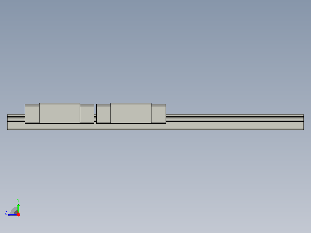 气缸自动化装配生产设备设计-SE2BZ13-145右视图