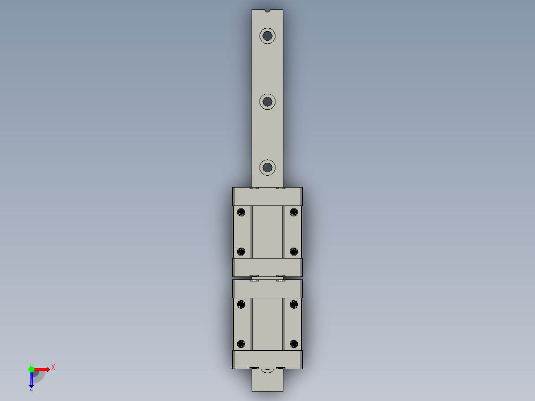 气缸自动化装配生产设备设计-SE2BZ13-145俯视图
