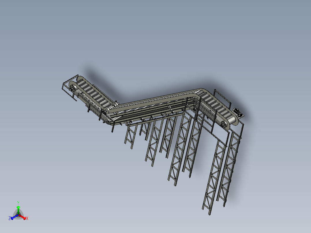 玻璃纤维丝同步挡边输送机