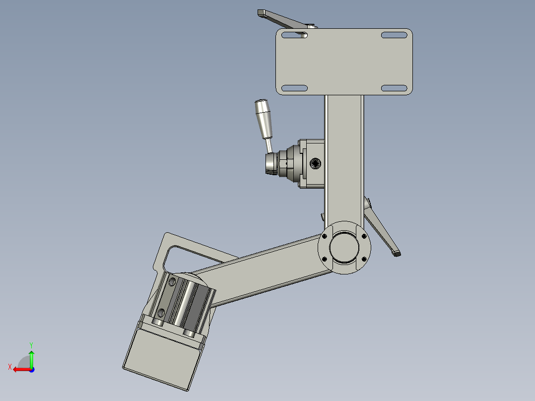 7092-0204-0000关节分层组件-525后视图