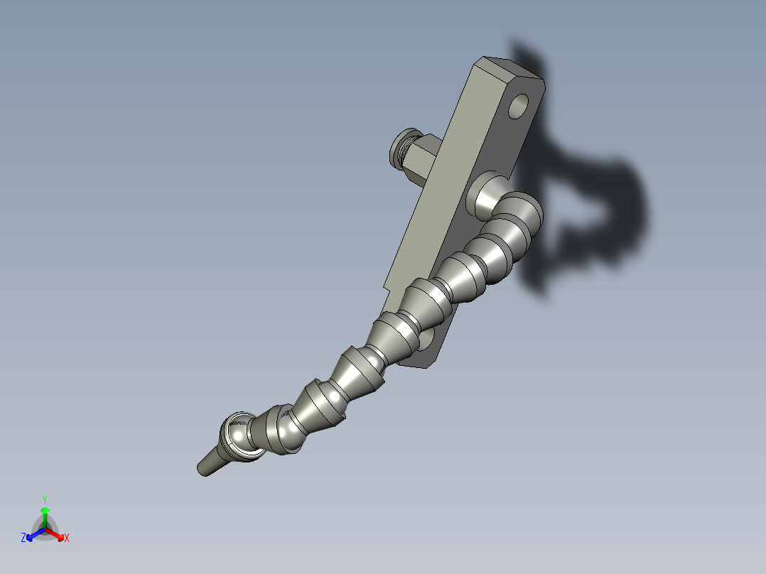 万接管组合主视图