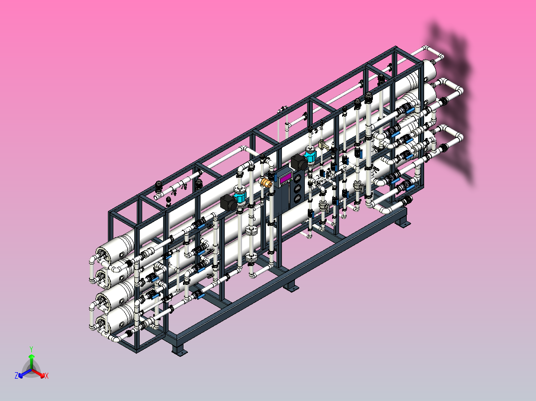 反渗透正等轴测图