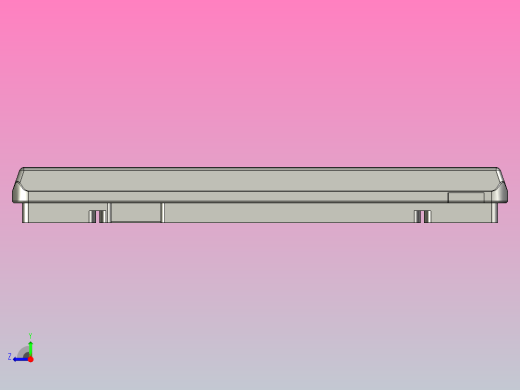 TP1A-240X400-T5-C1钢制承载板托盘右视缩略图