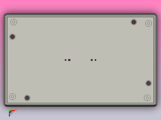 TP1A-240X400-T5-C1钢制承载板托盘俯视缩略图