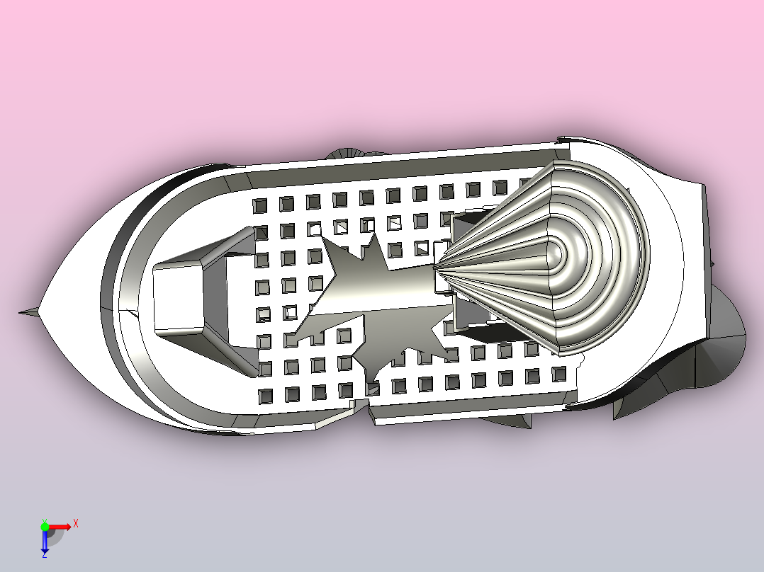 沉船步骤俯视图