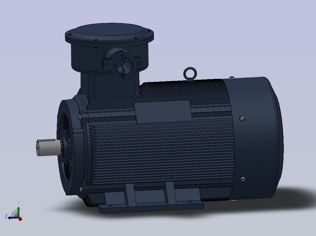 三相异步电动机YB3-355S-(4,6,8,10)主视图