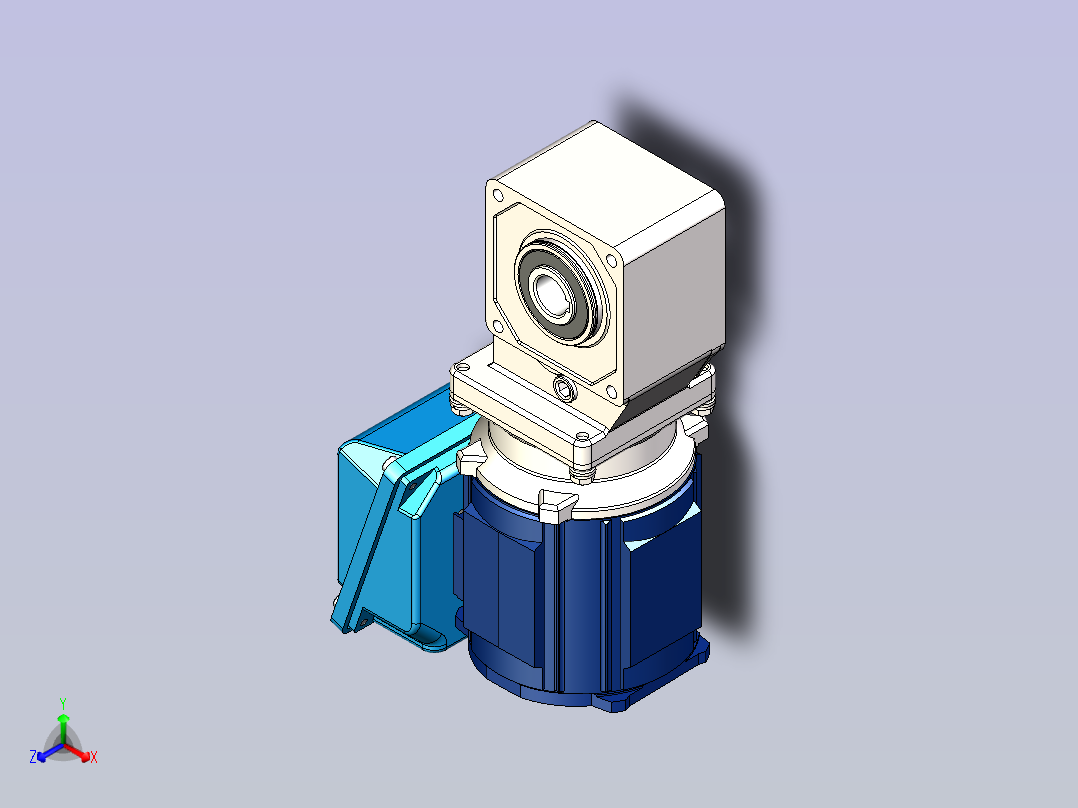 住友(SMT)减速机3D RNYM01-1120主视图