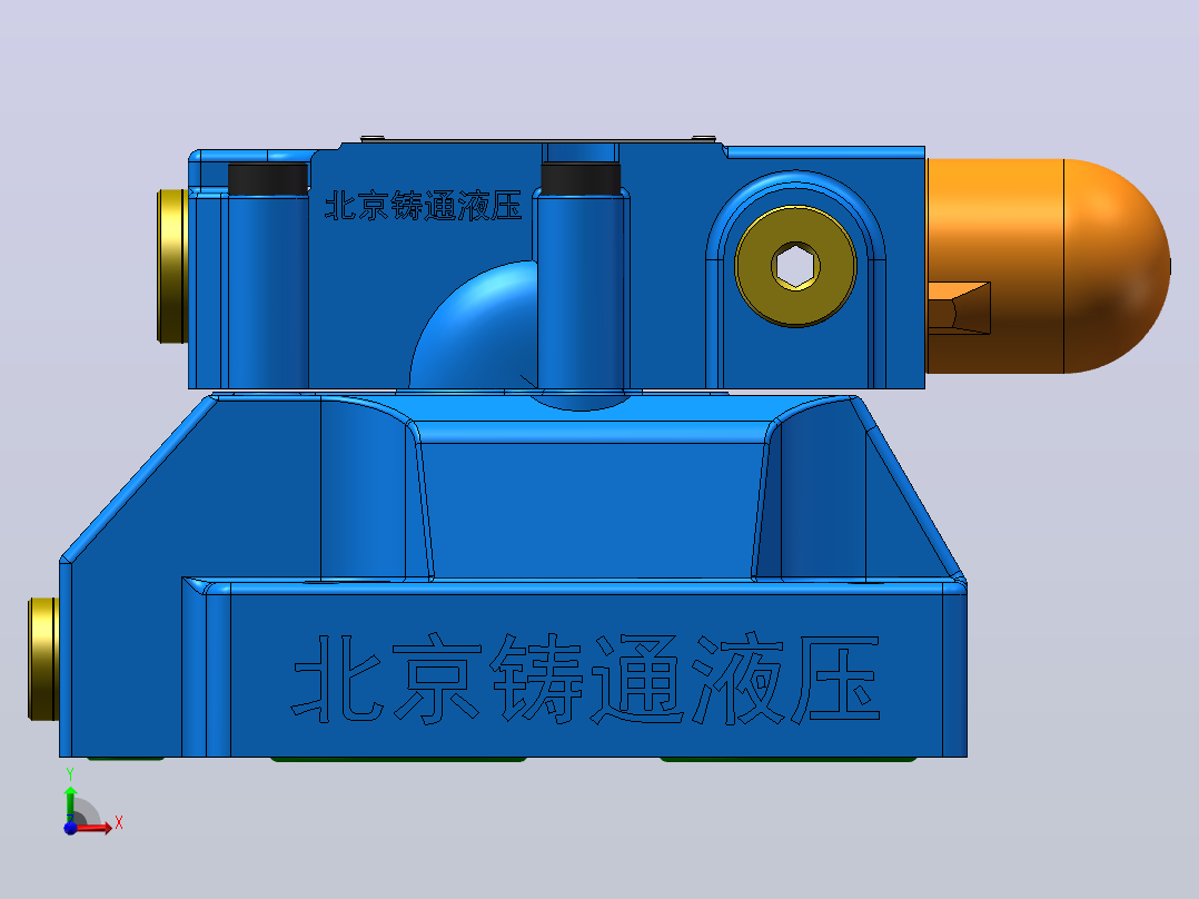 DB30-2 先导式溢流阀前视图