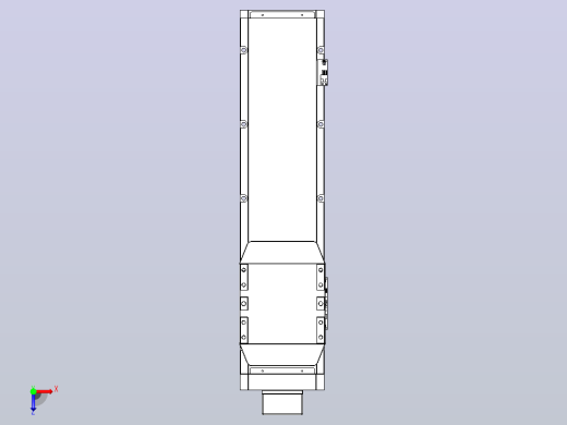 滚珠丝杠直线轴内置导轨TPA-GCR-170-2510C-L450-MP-M75-N3俯视缩略图
