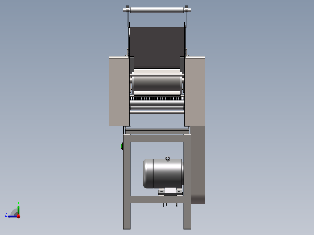 面条机全自动挂面机sw16可编辑右视图