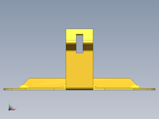 合叶3D模型前视缩略图