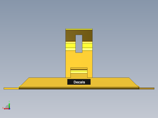 合叶3D模型后视缩略图