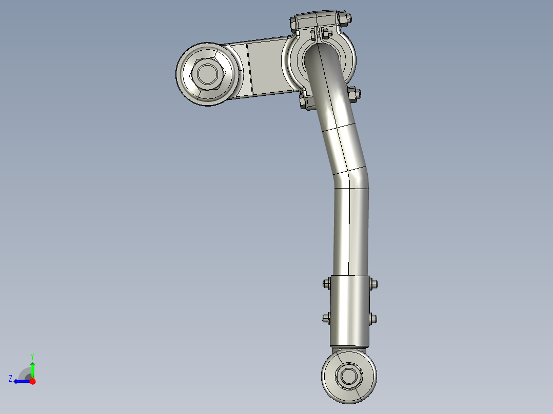 平衡稳定（扭力）汽车右视图