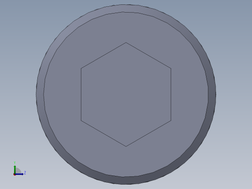 粗螺纹 SHCS 螺钉-SHCS 0.5.x13x2.SLDPRT左视缩略图