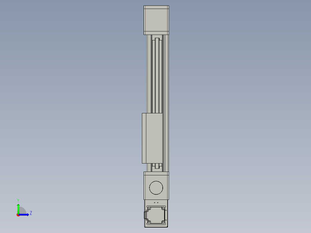 欧规系列-GB8-L96-S250-BR-P40-MS3左视图