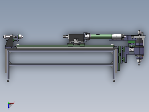 空间折弯机设计俯视缩略图