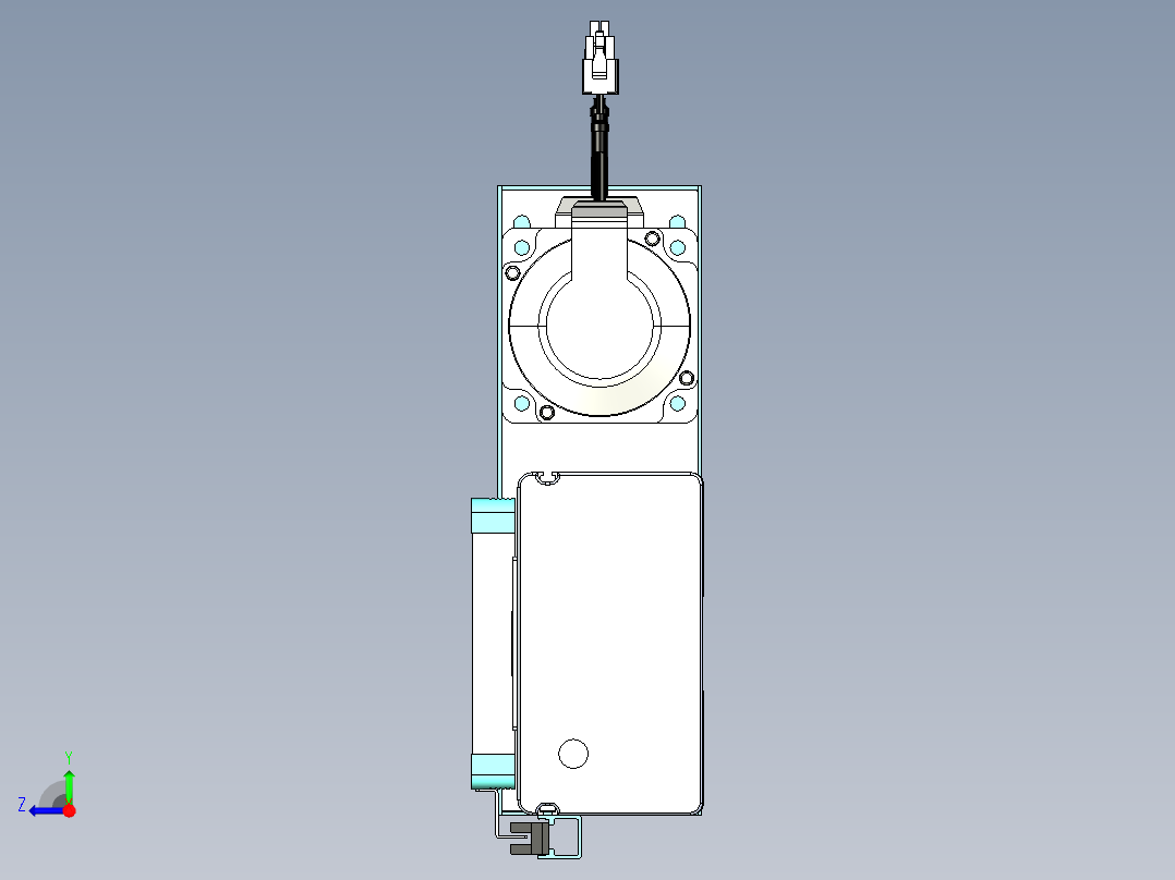 威洛博VC丝杆传动-无尘环境VC14-Lxx-C-S1300-BR-ZP75-C3右视图