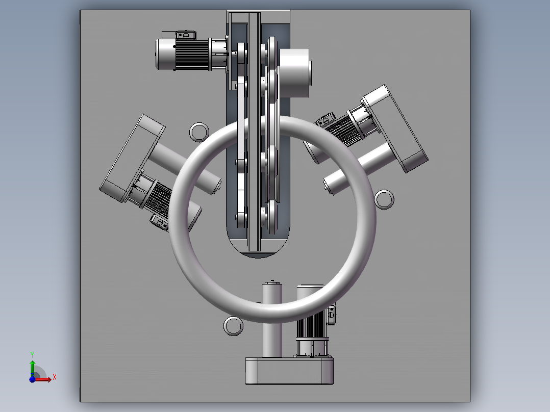 电缆打包机三维图790505==150前视图