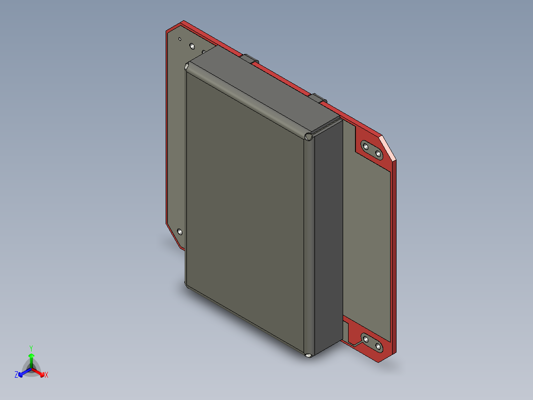 传感器 (52)正等轴测图