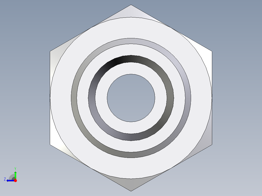 卡套式工业通用硬管接头EO_Bulkhead_union_SV12SOMDCF右视图
