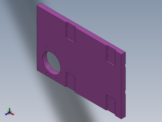 分切机正等轴测缩略图