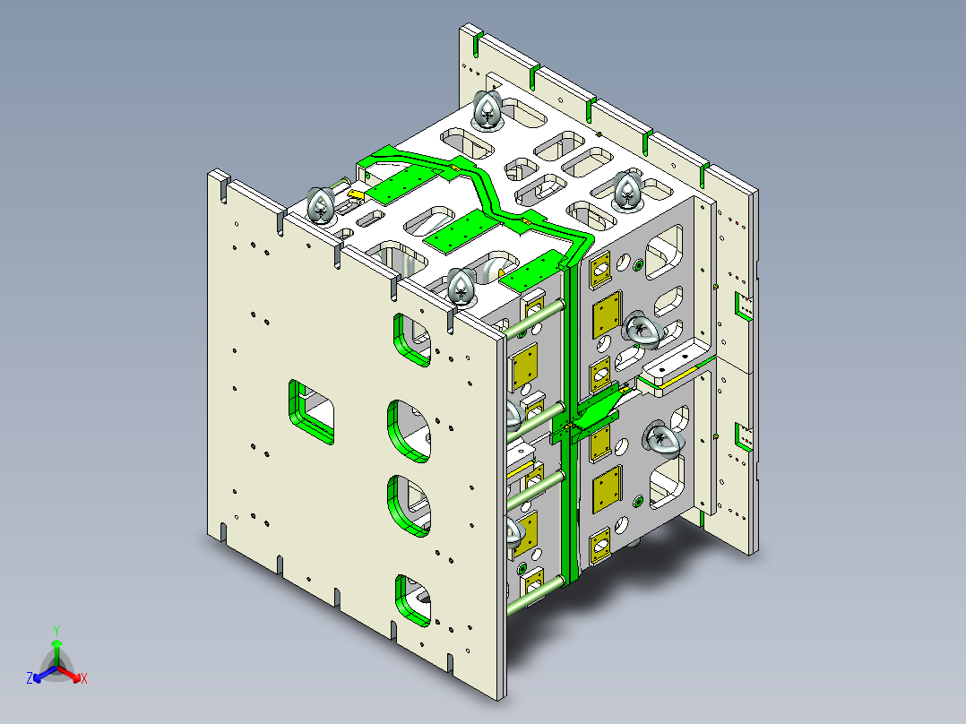 汽车地毯成型模具
