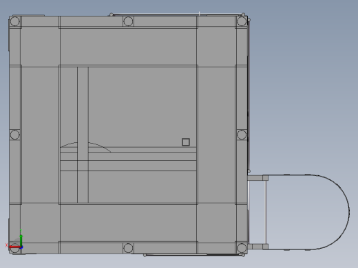 滚筒式搅拌机后视缩略图