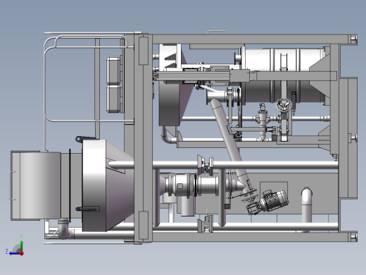 滚筒式搅拌机右视缩略图