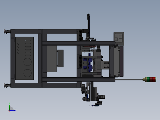 全自动电子检测机左视缩略图