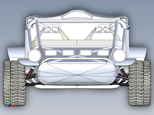 Buggy KS 2012双座越野赛车前视缩略图