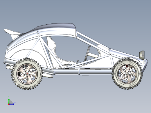 Buggy KS 2012双座越野赛车左视缩略图
