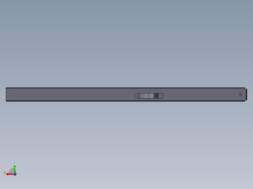 680mm抽屉导轨后视缩略图