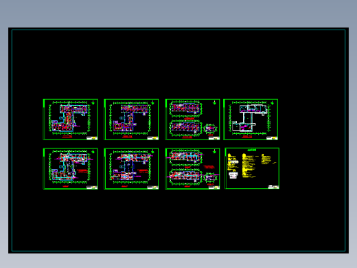 核电厂办公楼通风空调图