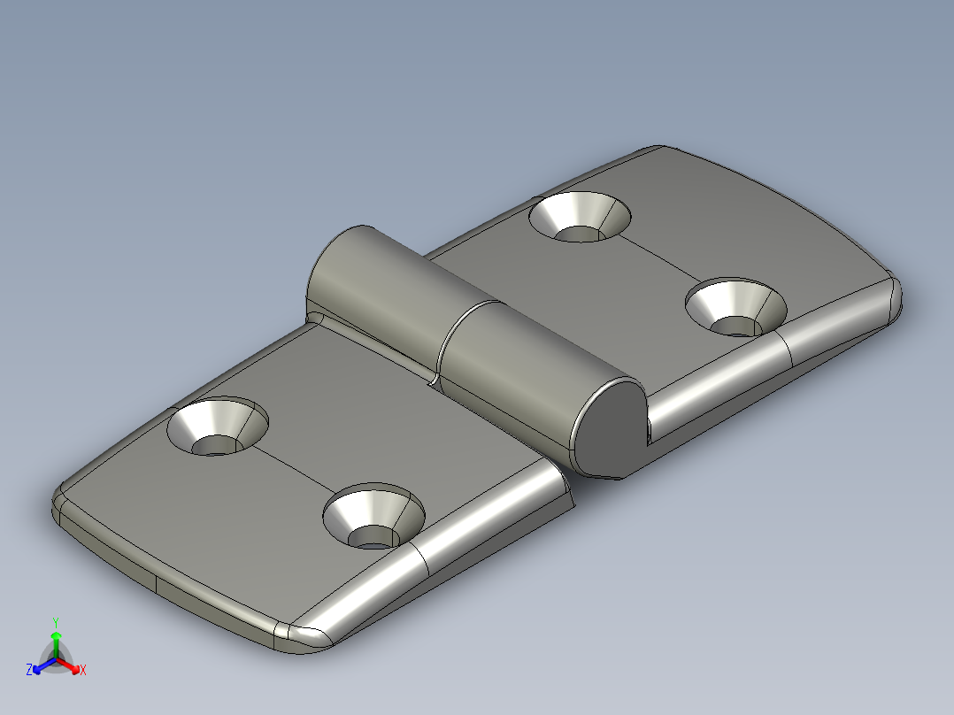 型材-KJN 60-60 DETACHABLE COMBI HINGE LEFT 095K6060L00主视图