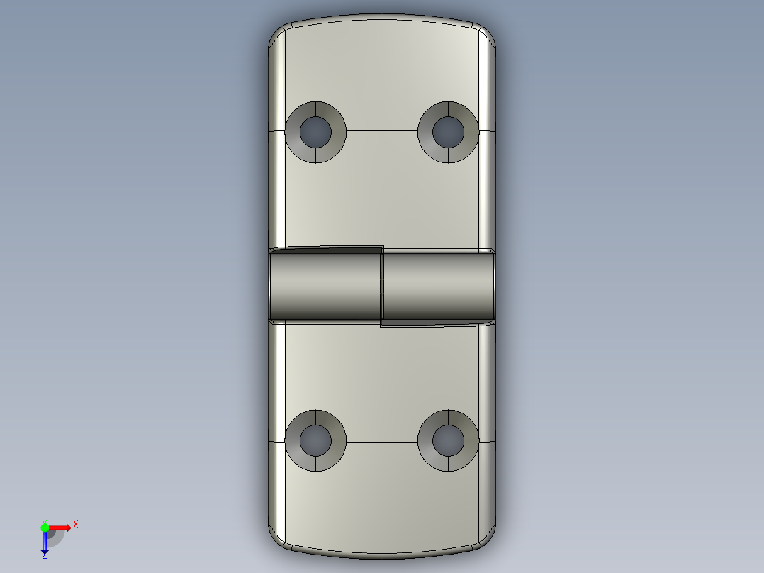 型材-KJN 60-60 DETACHABLE COMBI HINGE LEFT 095K6060L00俯视图