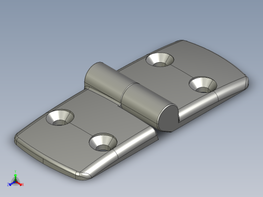 型材-KJN 60-60 DETACHABLE COMBI HINGE LEFT 095K6060L00正等轴测缩略图