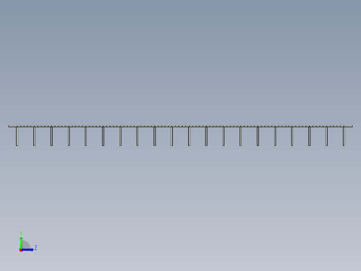 滚筒输送机20m长roller-conveyor-20m-long-STP左视缩略图