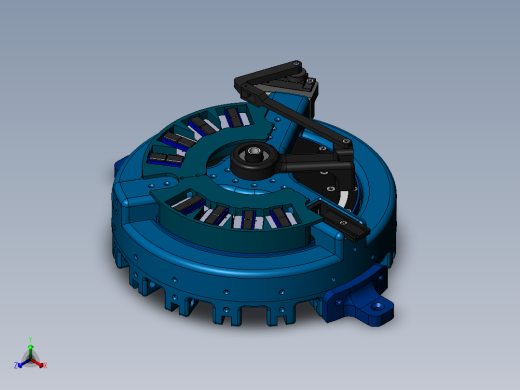 发电机正等轴测缩略图