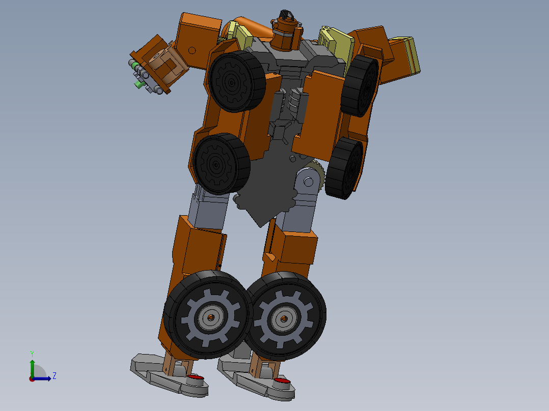 变形金刚4左视图