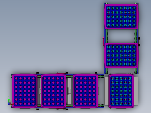 90°流道传动结构sw20可编辑前视缩略图