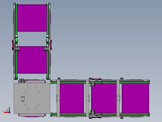 90°流道传动结构sw20可编辑后视缩略图