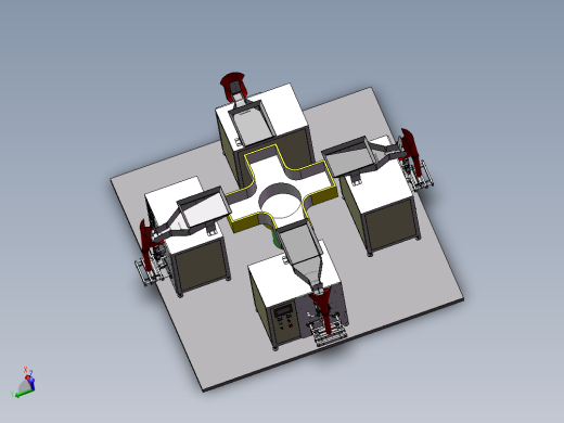 螺丝自动智能包装机sw17可编辑主视缩略图